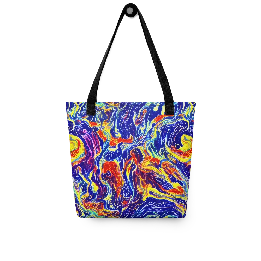 Firework Ocean on Tote Bag — Front