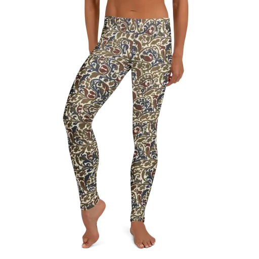 Brocade Menagerie on a Leggings