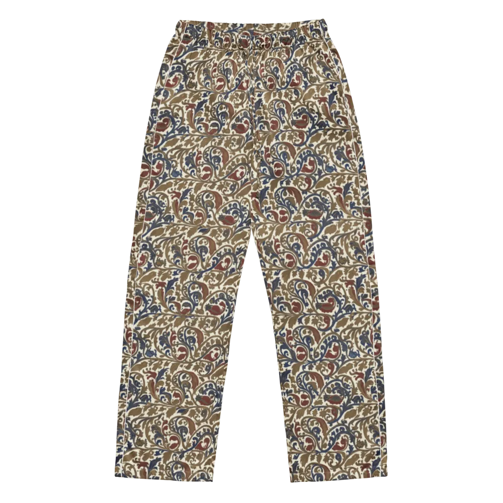 Brocade Menagerie on Women's Pajama Pants — Front