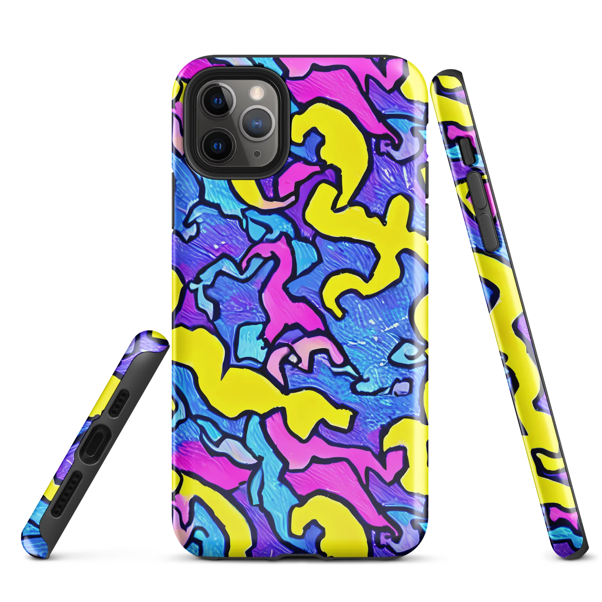 Kaleido Pulse on Tough Case for iPhone® — Front
