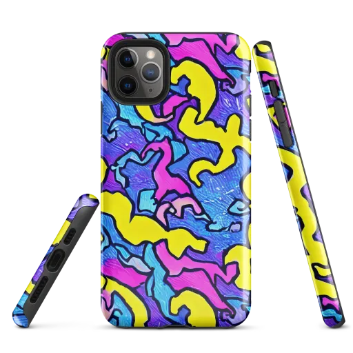 Kaleido Pulse on a Tough Case for iPhone®
