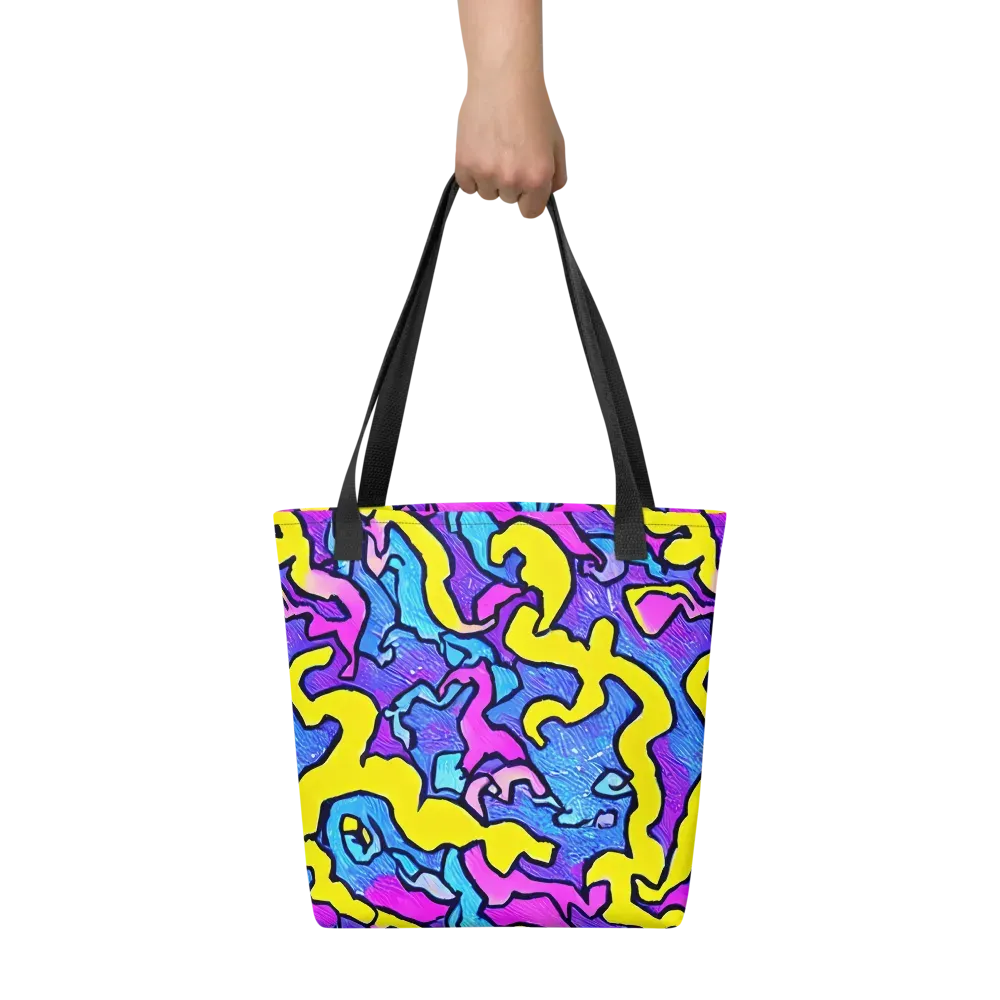 Kaleido Pulse on Tote Bag — Front