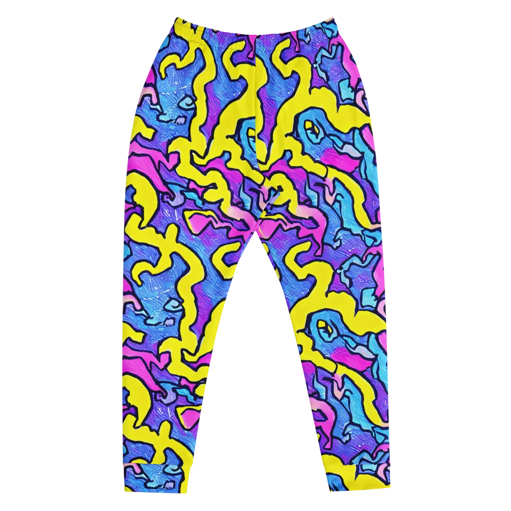 Kaleido Pulse on Men's Joggers — Front