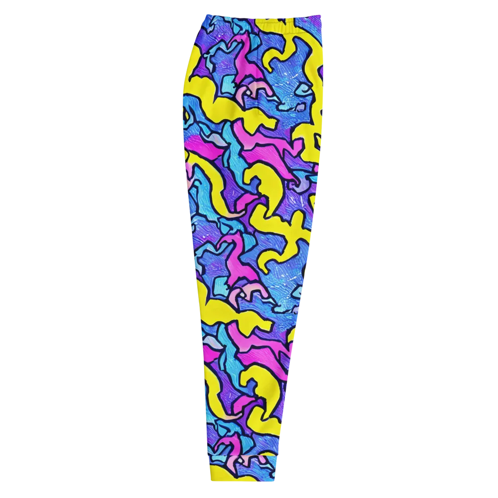 Kaleido Pulse on Men's Joggers — Right