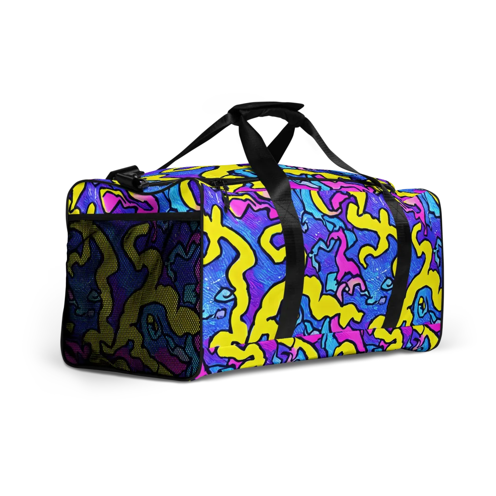 Kaleido Pulse on Duffle Bag — Right Front