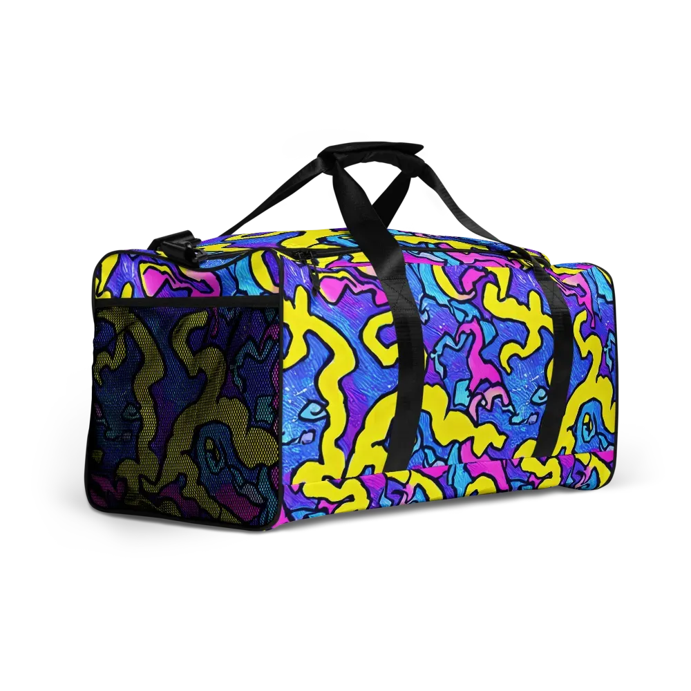 Kaleido Pulse on Duffle Bag — Right Front