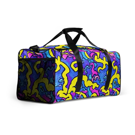 Kaleido Pulse on a Duffle Bag