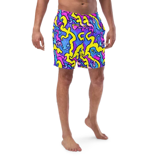Kaleido Pulse on a Swim Trunks