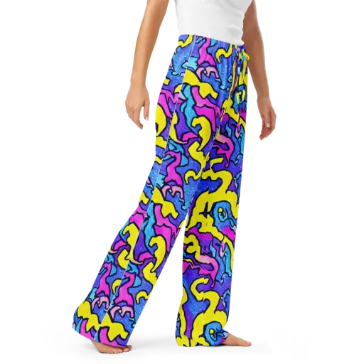 Kaleido Pulse on a Women's Pajama Pants