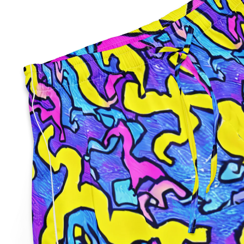 Kaleido Pulse on Women's Pajama Shorts — Product details
