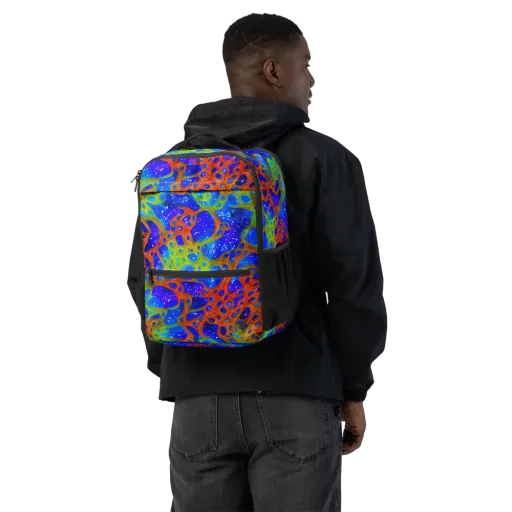 Electric Microcosm on a Utility Backpack