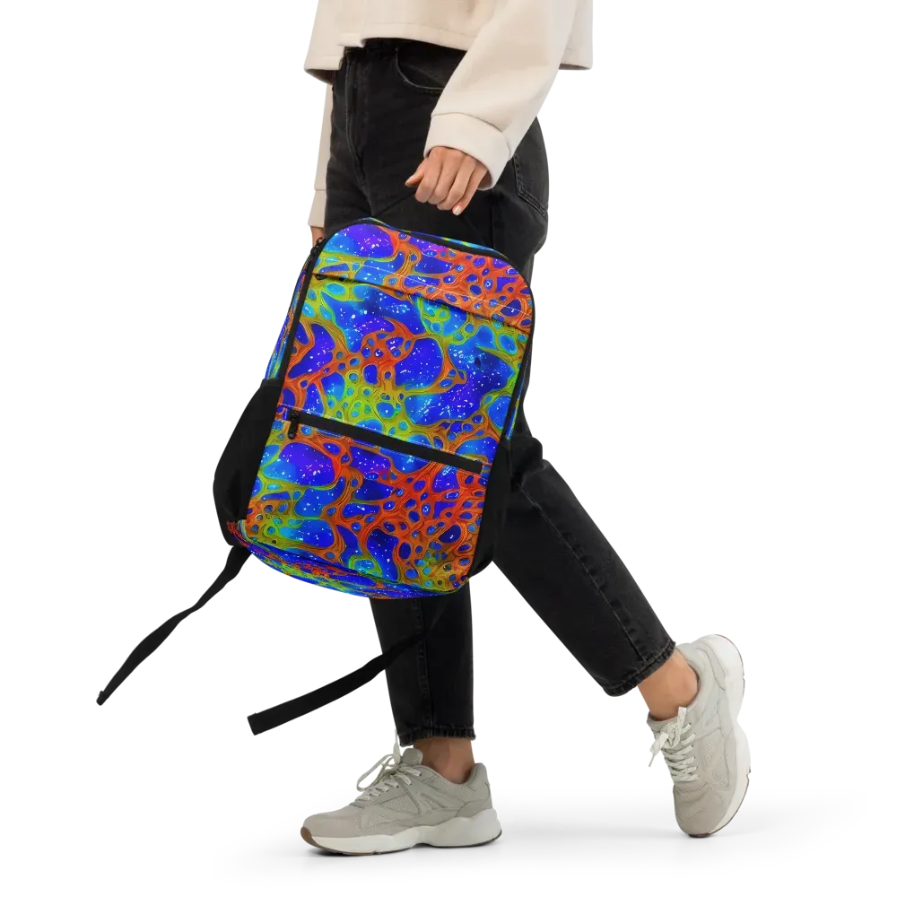 Electric Microcosm on Utility Backpack — Front