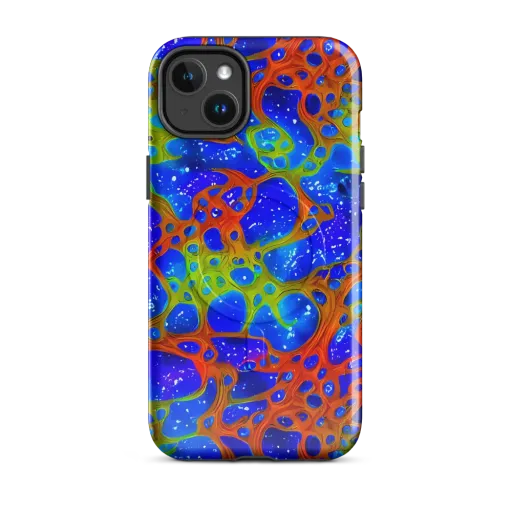 Electric Microcosm on a MagSafe Tough Case for iPhone®