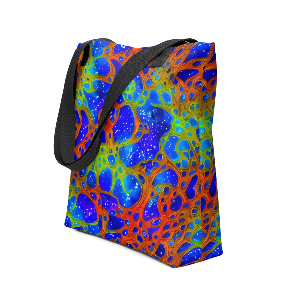 Electric Microcosm on Tote Bag — Front