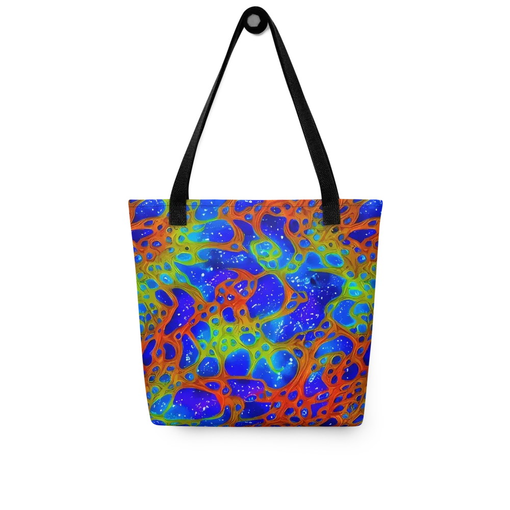 Electric Microcosm on Tote Bag — Front