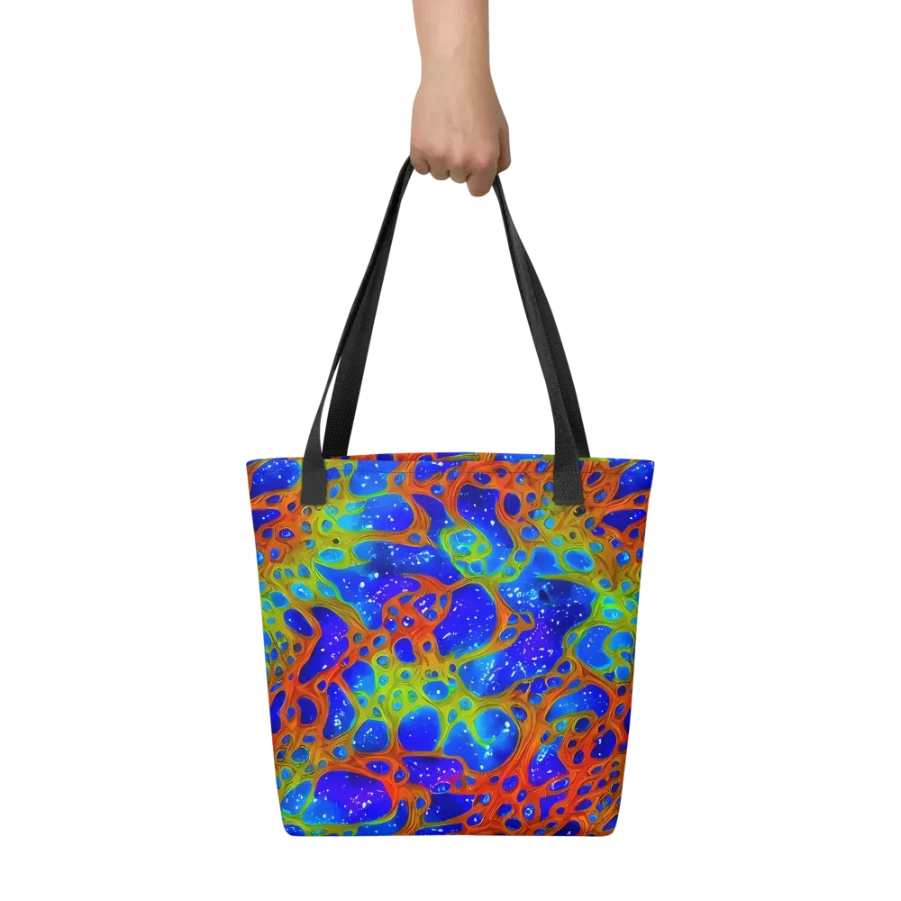 Electric Microcosm on Tote Bag — Front