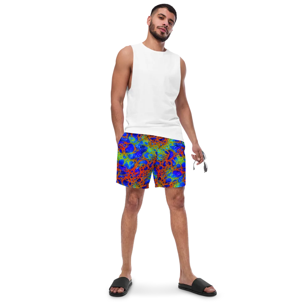 Electric Microcosm on Swim Trunks — Front