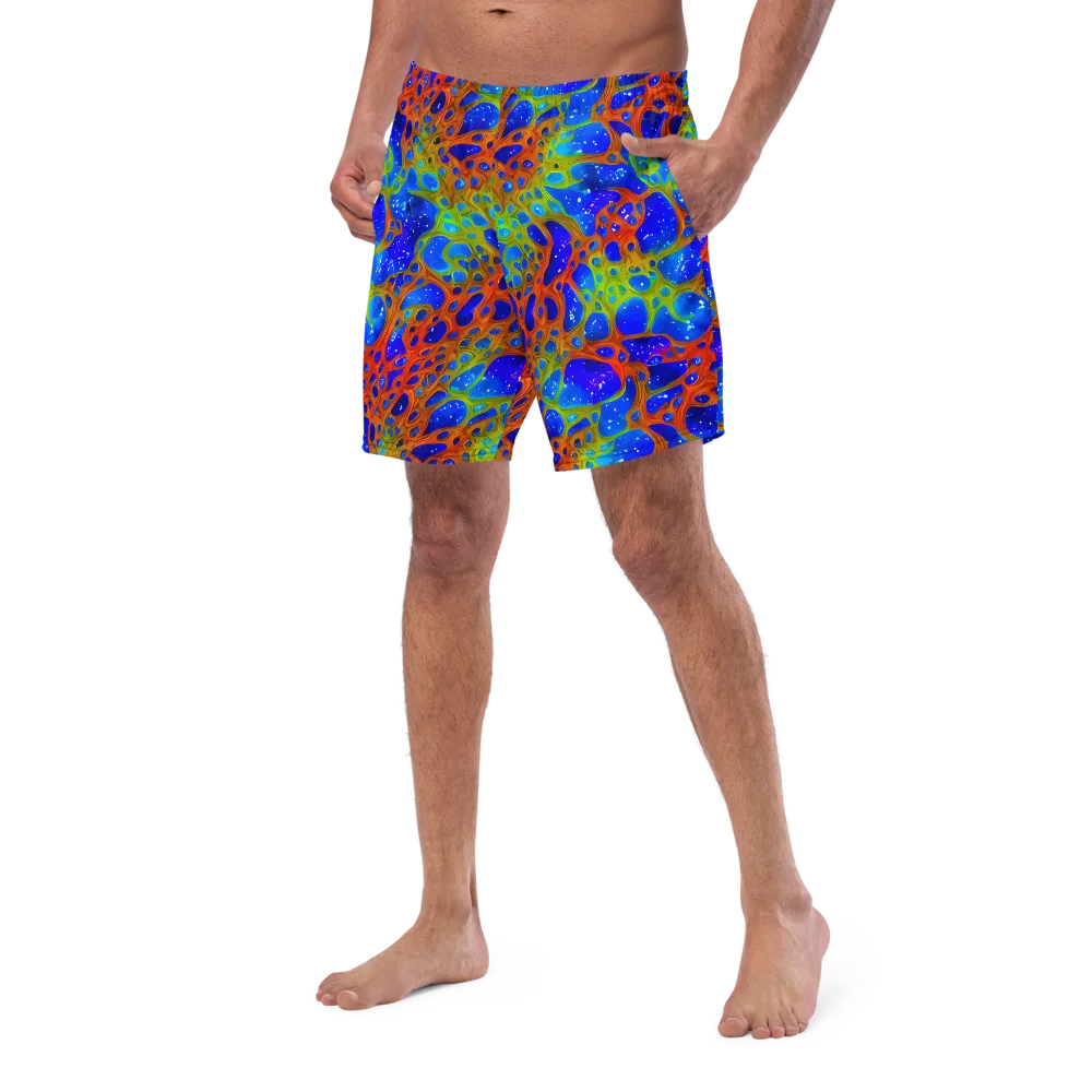 Electric Microcosm on Swim Trunks — Left Front