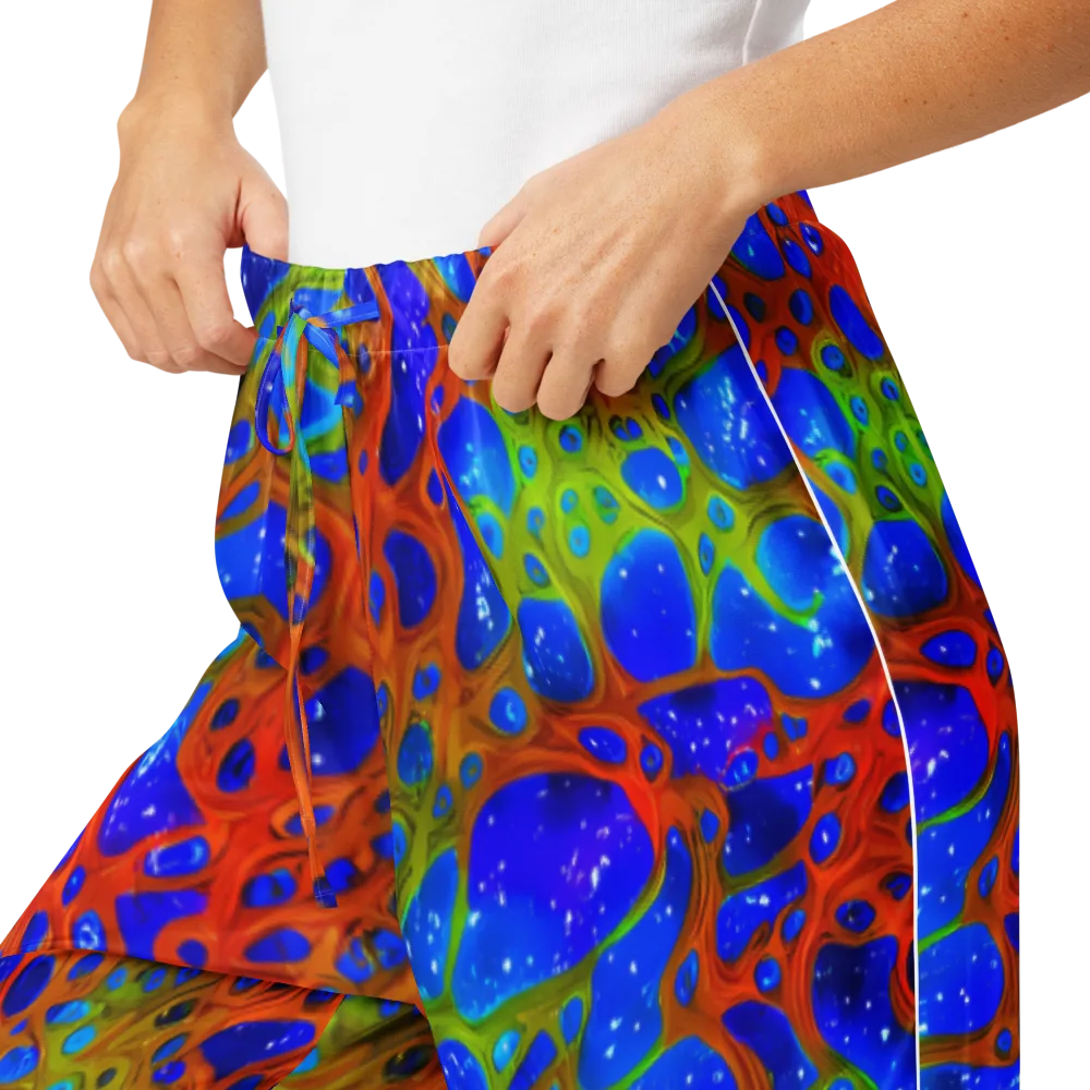 Electric Microcosm on Women's Pajama Pants — Product details