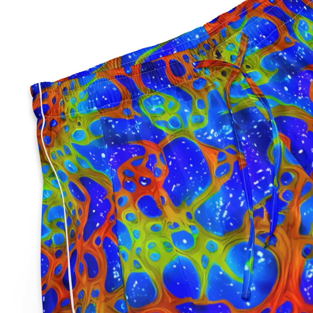 Electric Microcosm on Women's Pajama Shorts — Product details