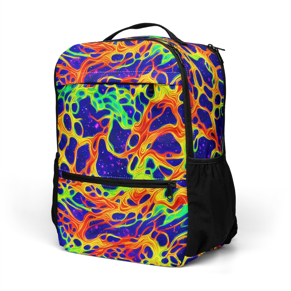 Radiant Organism on Utility Backpack — Left Front