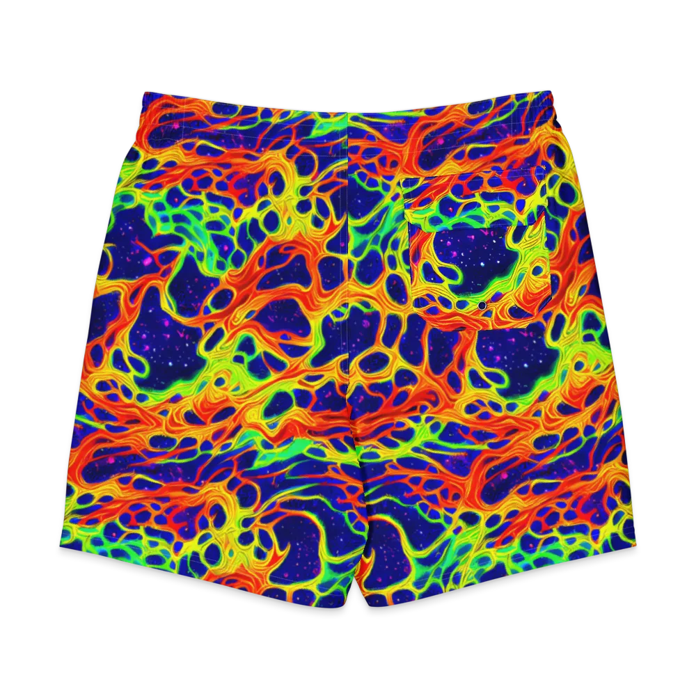 Radiant Organism on Men's Board Shorts — Back
