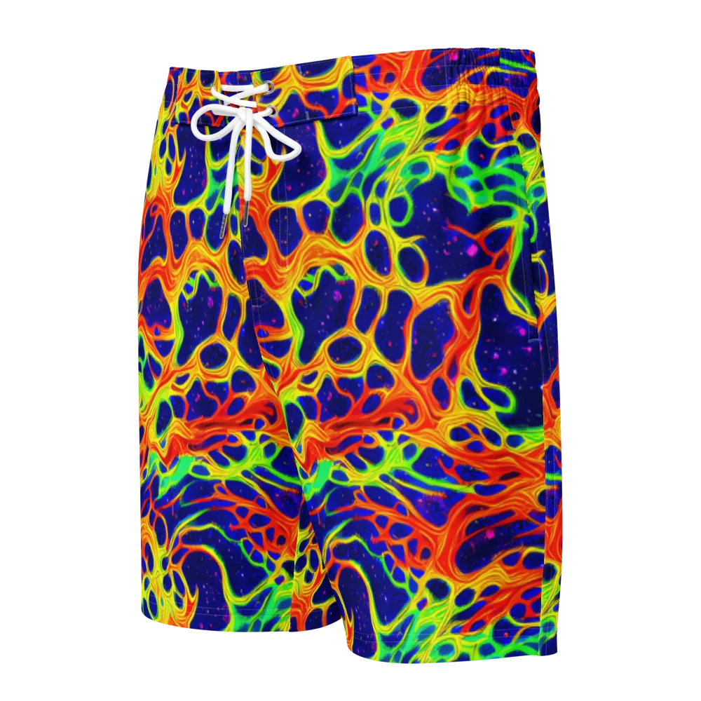 Radiant Organism on Men's Board Shorts — Front