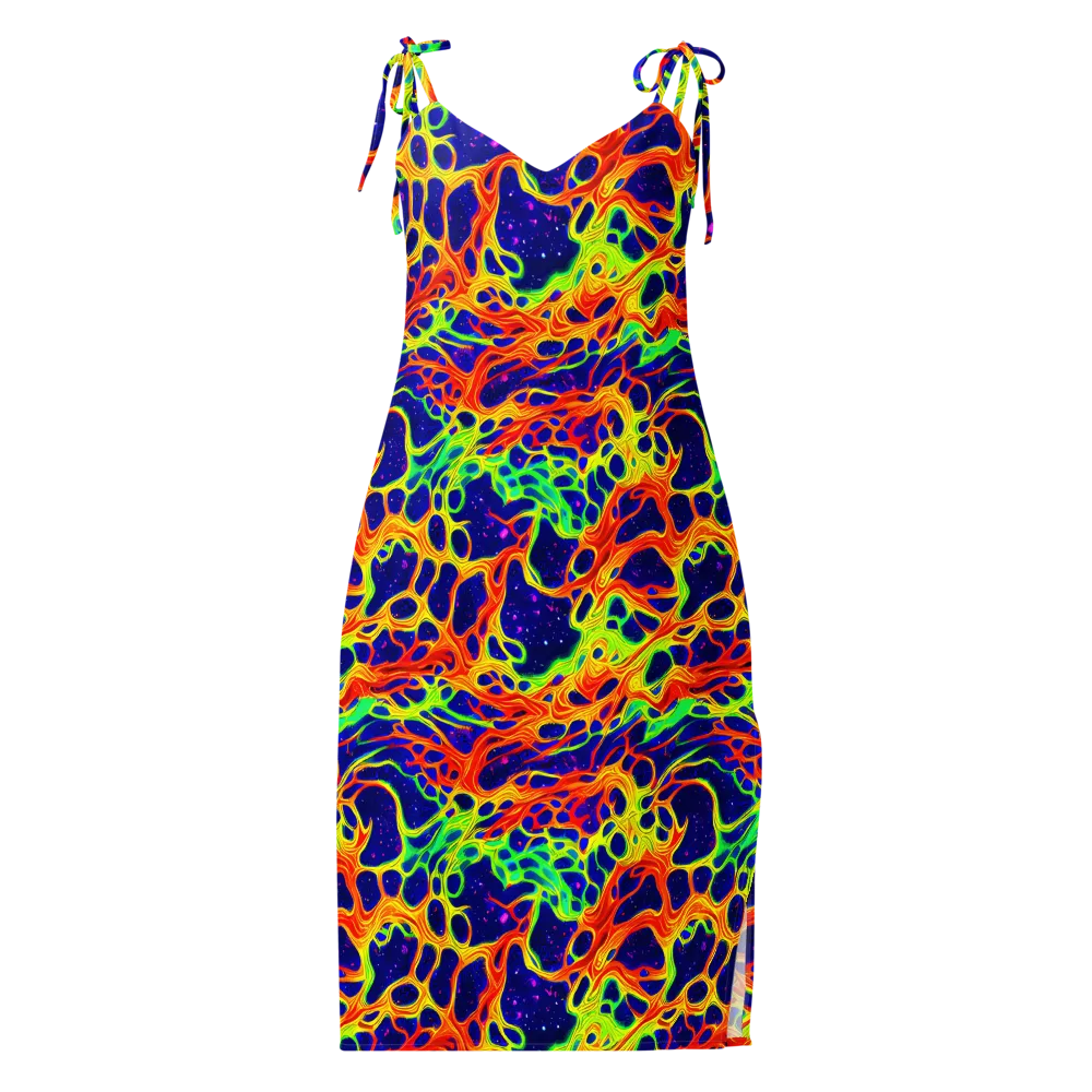 Radiant Organism on Slip Dress — Front