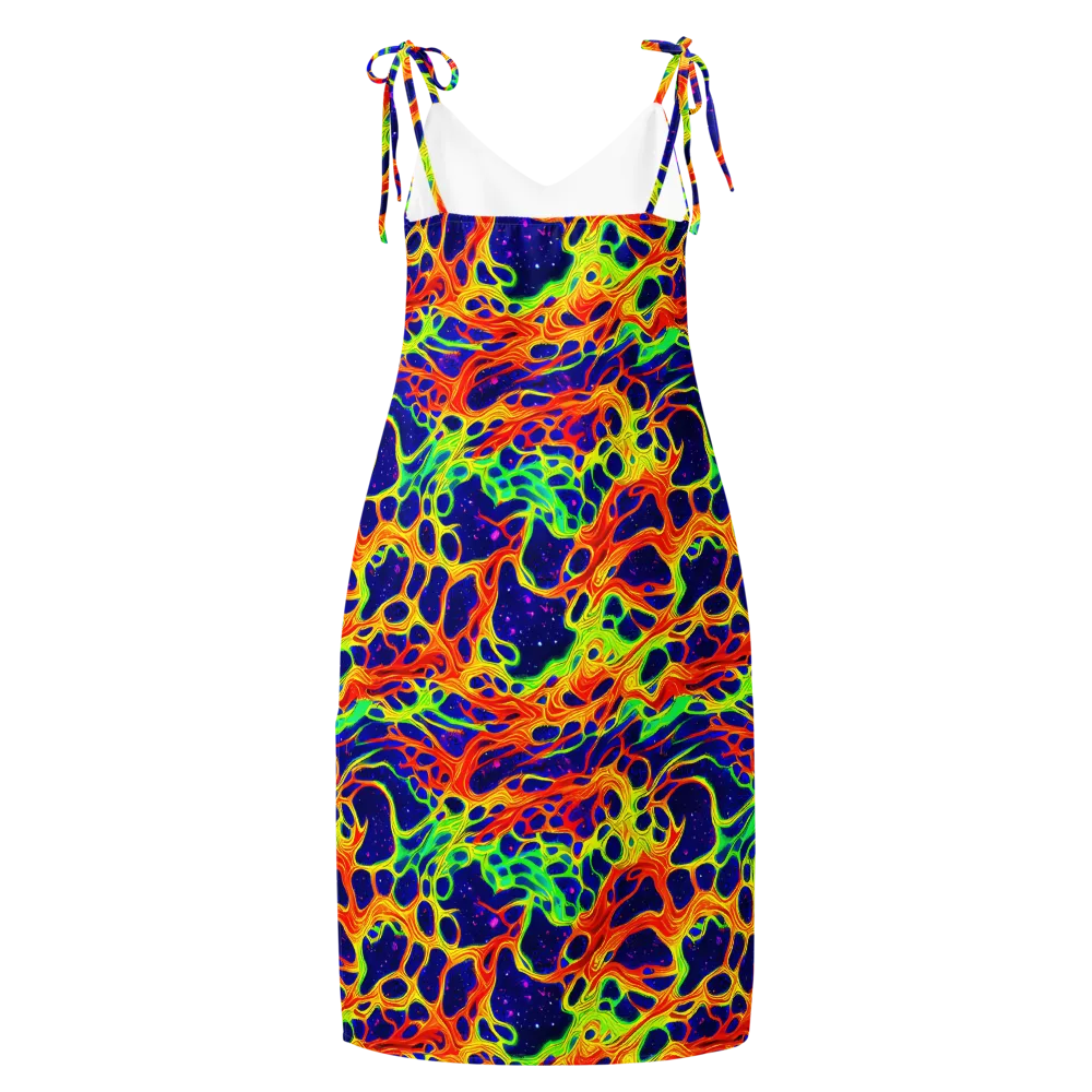 Radiant Organism on Slip Dress — Back