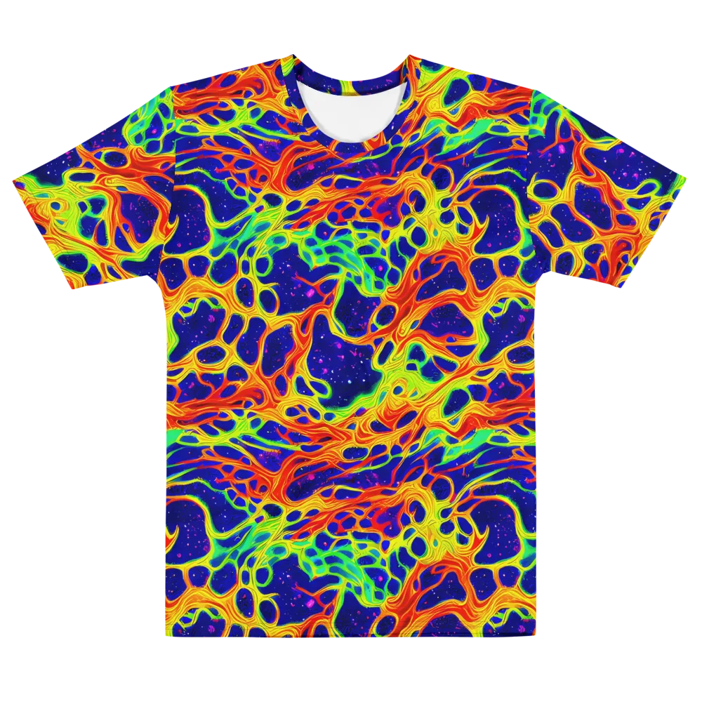 Radiant Organism on Men's Cotton Crew Neck T-Shirt — Front