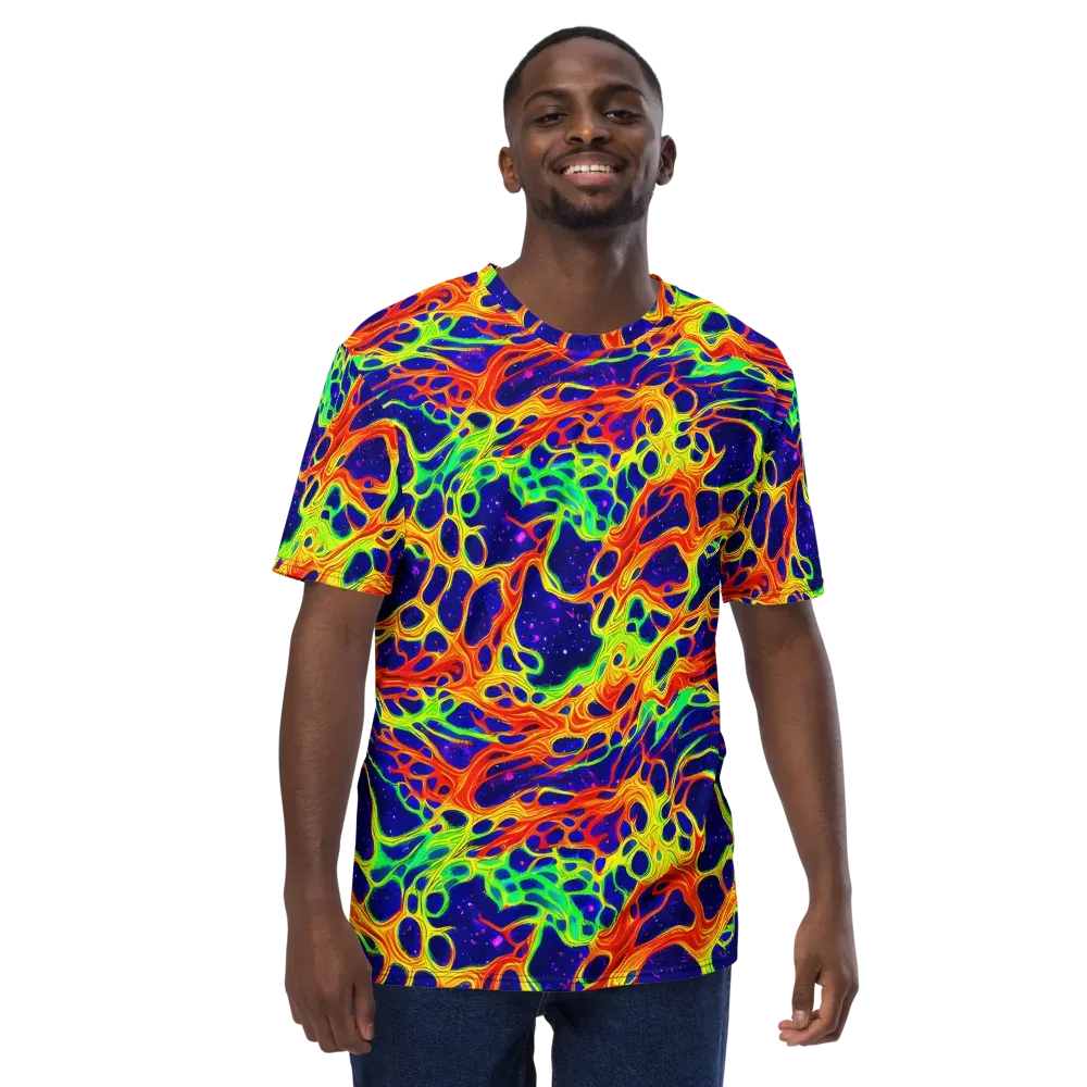 Radiant Organism on Men's Crew Neck T-Shirt — Front
