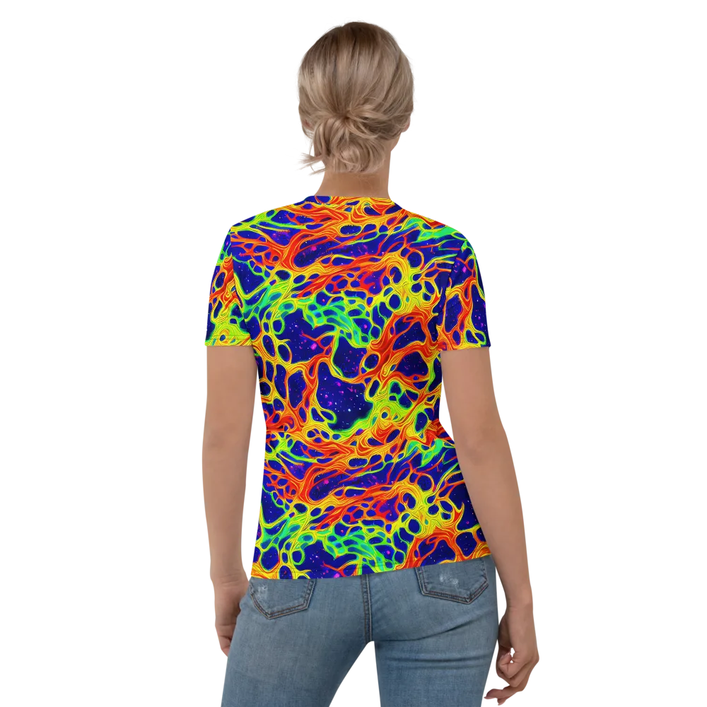 Radiant Organism on Women's Crew Neck T-Shirt — Back
