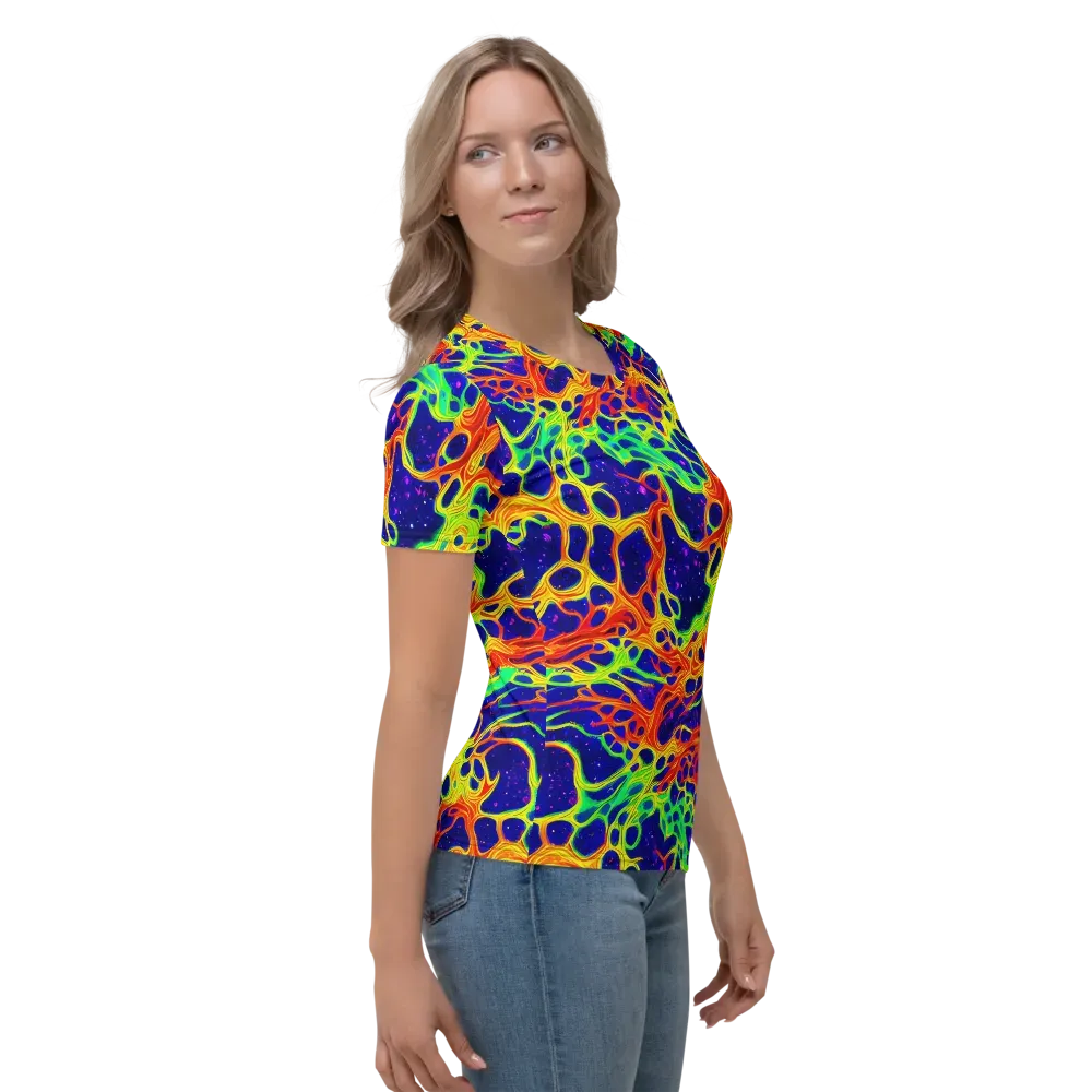 Radiant Organism on Women's Crew Neck T-Shirt — Right