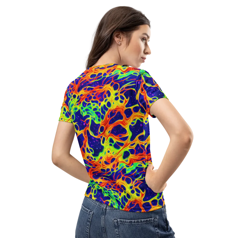 Radiant Organism on Women's Crew Neck T-Shirt — Back