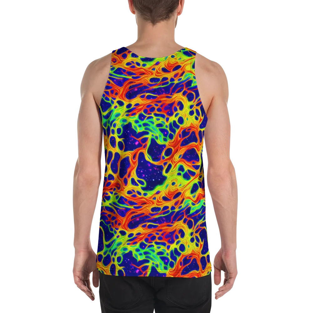 Radiant Organism on Men's Tank Top — Back