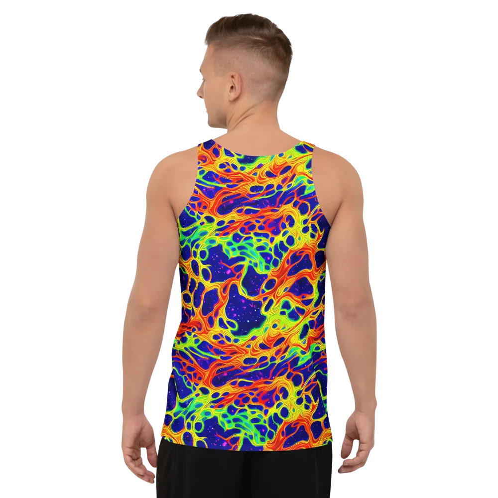 Radiant Organism on Men's Tank Top — Back