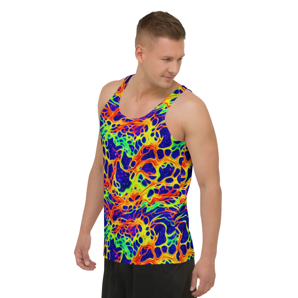 Radiant Organism on Men's Tank Top — Left Front