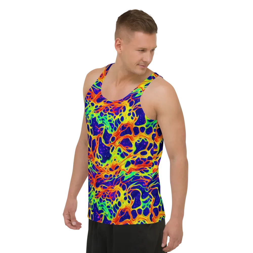 Radiant Organism on Men's Tank Top — Left Front
