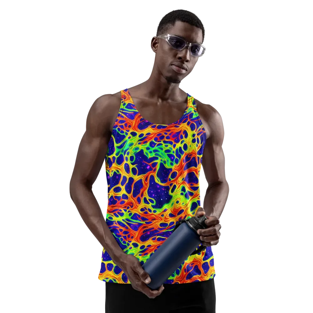 Radiant Organism on Men's Tank Top — Front