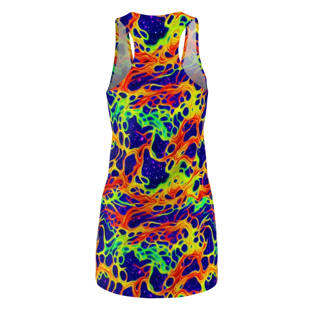 Radiant Organism on Racerback Dress — Back