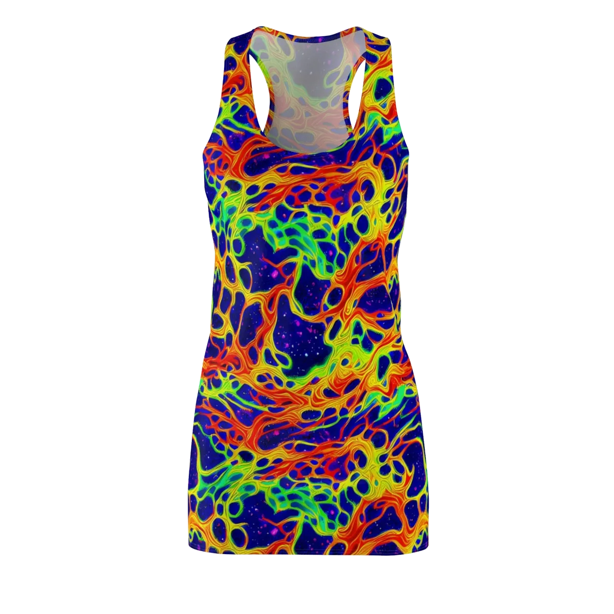 Radiant Organism on Racerback Dress — Front