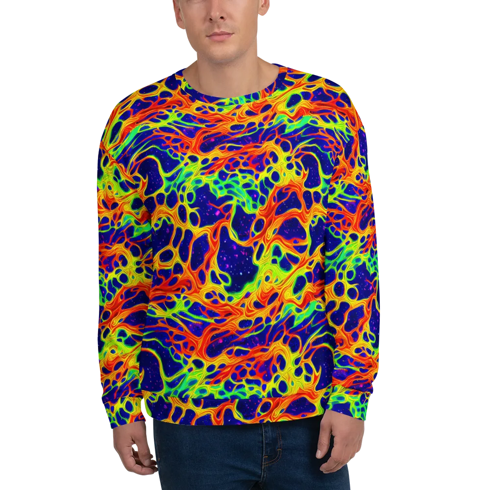 Radiant Organism on Sweatshirt — Front