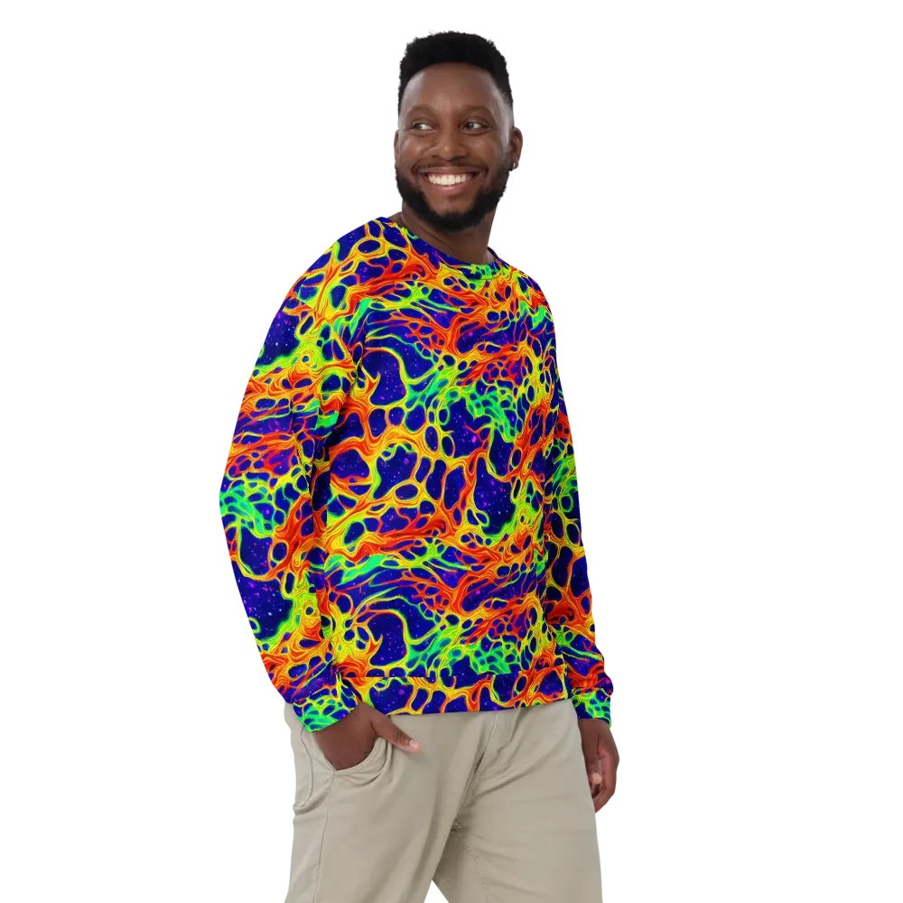 Radiant Organism on Sweatshirt — Front