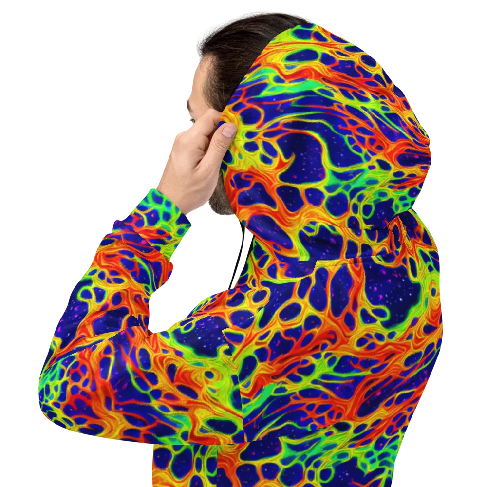 Radiant Organism on Hoodie — Back