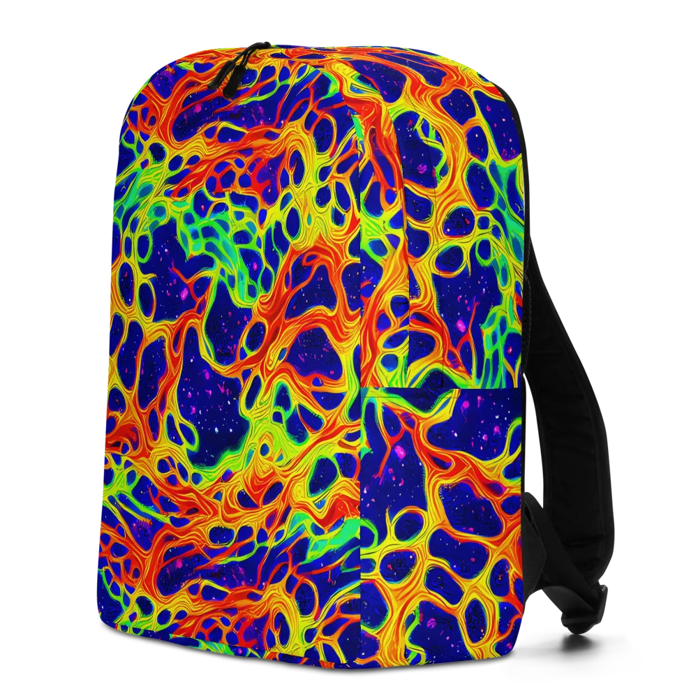 Radiant Organism on Minimalist Backpack — Left