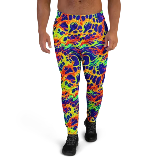 Radiant Organism on a Men's Joggers