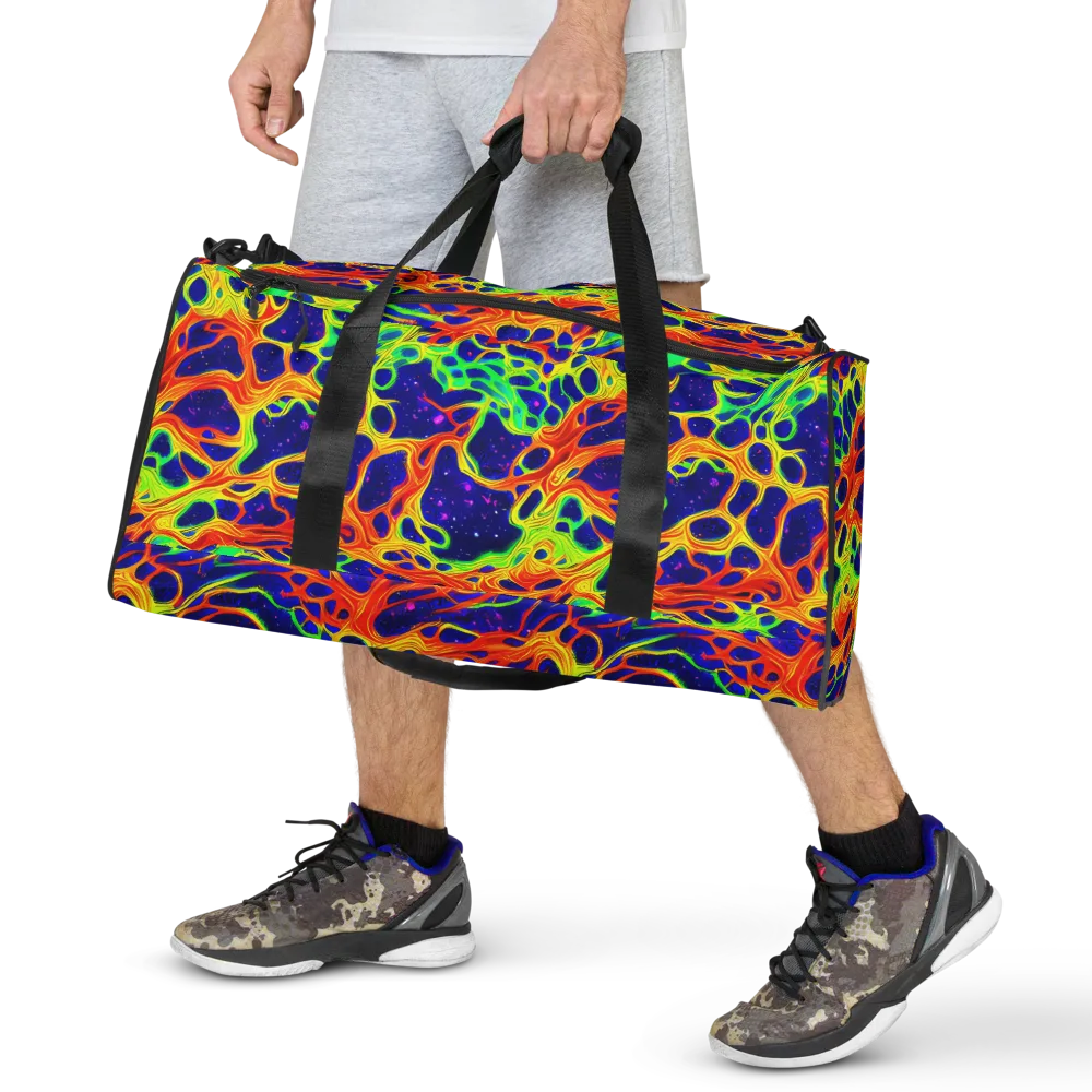 Radiant Organism on Duffle Bag — Front