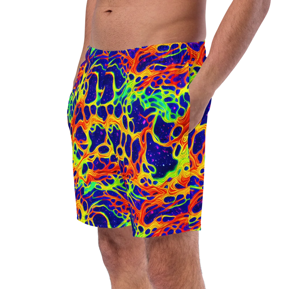 Radiant Organism on Swim Trunks — Left Front