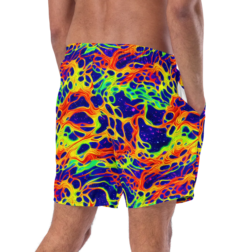 Radiant Organism on Swim Trunks — Right Back