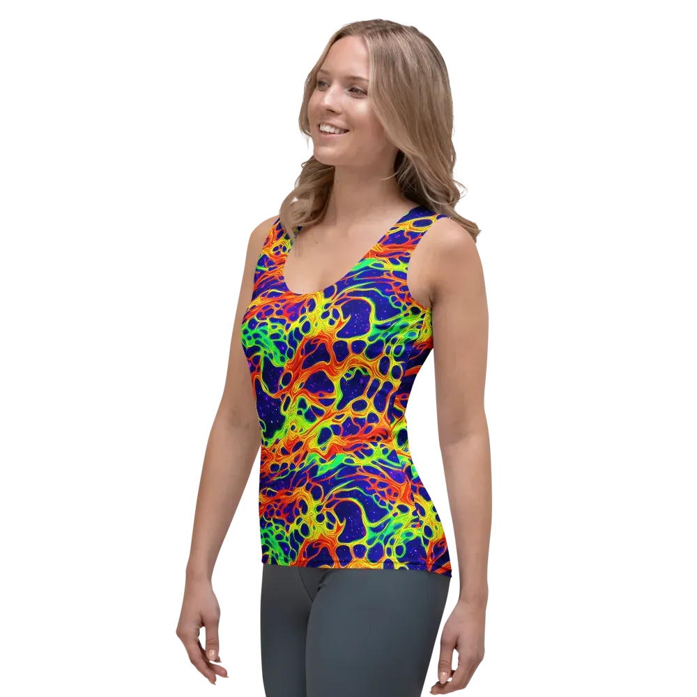 Radiant Organism on Women's Tank Top — Left Front